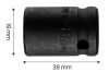 NEO TOOLS Gépi dugókulcs 1/2", 19mm, Cr-Mo 12-219