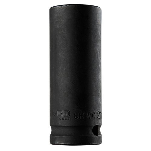 NEO TOOLS Hosszú Gépi dugókulcs 1/2", 21mm, Cr-Mo 12-321