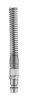 NEO TOOLS Pneumatikus gyorscsatlakozó ellendarab, 6mm tömlővéges, védőrugós 12-605