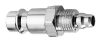 NEO TOOLS Pneumatikus gyorscsatlakozó ellendarab, 6mm tömlővéges, védőrugós 12-605