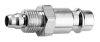 NEO TOOLS Pneumatikus gyorscsatlakozó ellendarab, 6mm tömlővéges, védőrugós 12-605