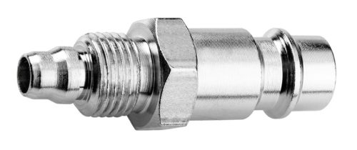 NEO TOOLS Pneumatikus gyorscsatlakozó ellendarab, 6mm tömlővéges, védőrugós 12-605