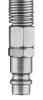 NEO TOOLS Pneumatikus gyorscsatlakozó ellendarab, 6mm tömlővéges, védőrugós 12-605