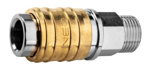 NEO TOOLS Pneumatikus gyorscsatlakozó 3/8" küsőmenet 12-636