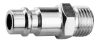 NEO TOOLS Pneumatikus csatlakozó ellendarab, 1/4" külsőmenetes 12-640