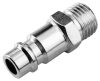 NEO TOOLS Pneumatikus csatlakozó ellendarab, 1/4" külsőmenetes 12-640