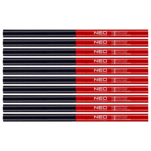 NEO TOOLS Ácsceruza kétszínű, piros-kék, 12db 13-805