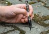NEO TOOLS 4db jelölőfilc, lakkfilc, vízálló festékkel, alu festéktartály házzal, fekete, normál hegyű 13-852
