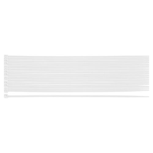 NEO TOOLS Kábelkötegelő, gyorskötöző, EXTREME, UV álló, fehér, 2,5x200mm, 100db/cs 01-650