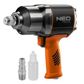  NEO TOOLS Pneumatikus ütvecsavarozó, 3/4", 2000 Nm 2 év garanciával 14-008