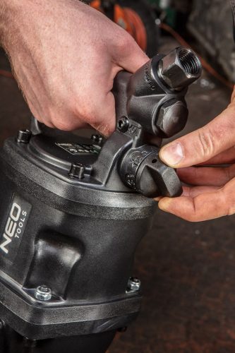 NEO TOOLS Pneumatikus ütvecsavarozó 1", 3800Nm 2 év garanciával 14-010
