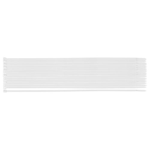 NEO TOOLS Kábelkötegelő, gyorskötöző, EXTREME, UV álló, fehér, 3,6x300mm, 100db/cs 01-656