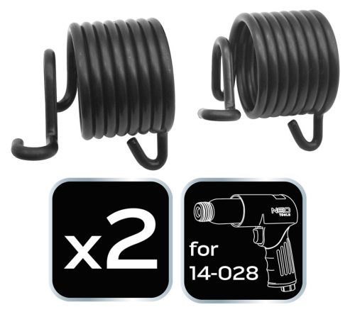 NEO TOOLS Rögzítőrugó pneumatikus vésőkalapácshoz 2db 14-030