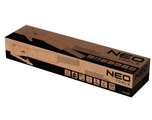 NEO TOOLS Pneumatikus tűs leverőgép rozsdához és hegesztési varratokhoz, 12x3mm 2 év garanciával 14-031