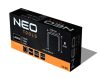 NEO TOOLS Tűzőkapocs, horganyzott 80-as tipus, pneumatikus tűzőgéphez (14-572), GA21, 8mm, 4000db 14-611