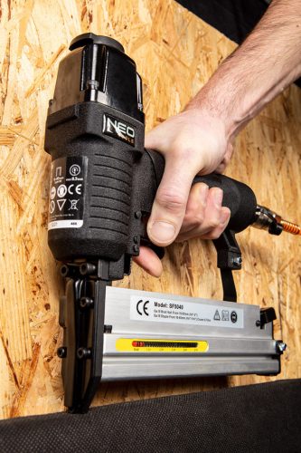 NEO TOOLS Tűzőkapocs, horganyzott 80-as tipus, pneumatikus tűzőgéphez (14-572), GA21, 10mm, 4000db 14-612