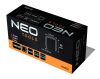 NEO TOOLS Tűzőkapocs, horganyzott 80-as tipus, pneumatikus tűzőgéphez (14-572), GA21, 10mm, 4000db 14-612