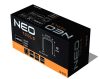 NEO TOOLS Tűzőkapocs, horganyzott 80-as tipus, pneumatikus tűzőgéphez (14-572), GA21, 12mm, 4000db 14-613