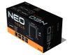 NEO TOOLS Tűzőkapocs, horganyzott 80-as tipus, pneumatikus tűzőgéphez (14-572), GA21, 14mm, 4000db 14-614