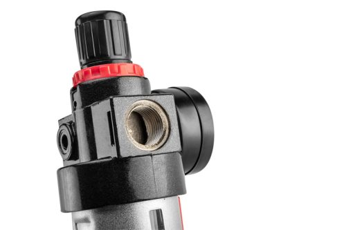 NEO TOOLS Pneumatikus víztelenítő szűrő 1/2", nyomásszabályzóval, fém 14-732