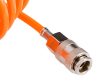 NEO TOOLS Pneumatikus spiráltömlő, 5,0x8mm x 10m, PE 14-804-1