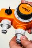 NEO TOOLS Mechanikus öntözőidőzítő óra, 3 utas, max.120perc 15-750