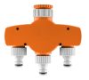 NEO TOOLS Mechanikus öntözőidőzítő óra, 3 utas, max.120perc 15-750