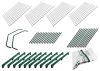 NEO TOOLS Növényház 69 x 49 x 160cm, PVC fólia, fémszerkezet 15-901