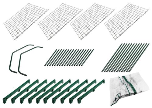NEO TOOLS Növényház 69 x 49 x 160cm, PVC fólia, fémszerkezet 15-901