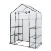 NEO TOOLS Növényház 143 x 73 x 195cm, PVC fólia, fémszerkezet 15-902