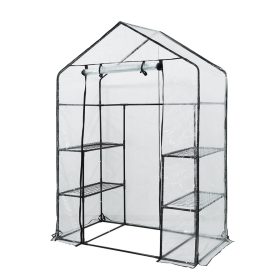   NEO TOOLS Növényház 143 x 73 x 195cm, PVC fólia, fémszerkezet 15-902