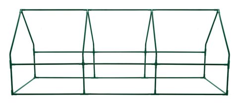 NEO TOOLS Növényház, 240x90x90cm, PE fólia, fémszerkezet 15-912