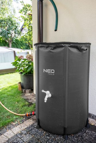 NEO TOOLS Esővízgyűjtő tartály, összecsukható, PVC, 250L 15-951