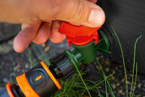 NEO TOOLS Esővízgyűjtő tartály, összecsukható, PVC, 500L 15-952
