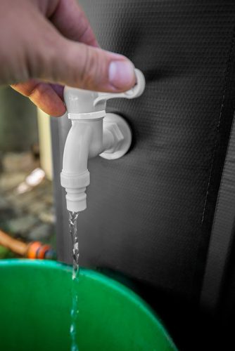 NEO TOOLS Esővízgyűjtő tartály, összecsukható, PVC, 500L 15-952