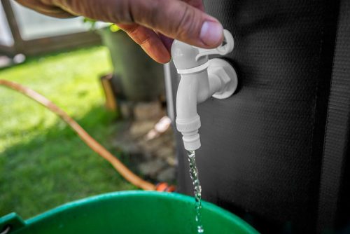 NEO TOOLS Esővízgyűjtő tartály, összecsukható, PVC, 500L 15-952