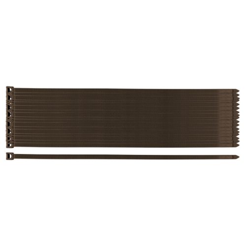 NEO TOOLS Kerti kötegelő, gyorskötöző 7,6x380mm, 50db, barna 15-970