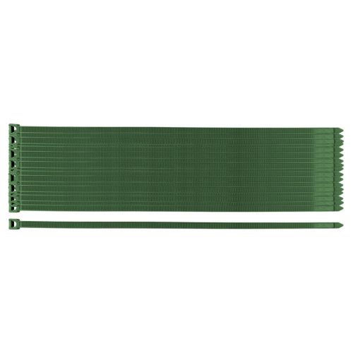 NEO TOOLS Kerti kötegelő, gyorskötöző 7,6x380mm, 50db, zöld 15-971