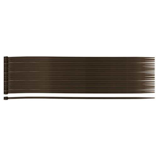 NEO TOOLS Kerti kötegelő, gyorskötöző 2,5x200mm, 50db, barna 15-976
