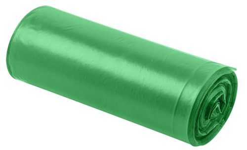 NEO TOOLS Szemeteszsák 60l, 60x70cm, zöld,erősített húzószalagos, vastagság:35mic, 10db 15-990