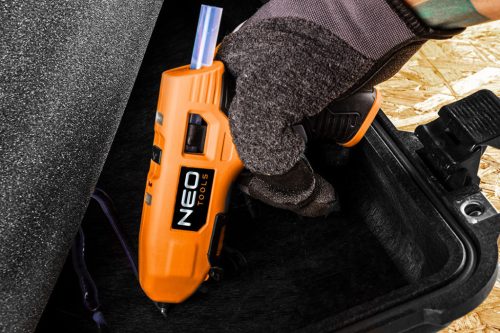 NEO TOOLS Akkus ragasztópisztoly 11mm, 4V, USB csatlakozó 17-083