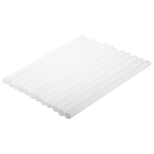 NEO TOOLS Ragasztópatron, 11x250mm, 12db, 300g, átlátszó fehér 17-113