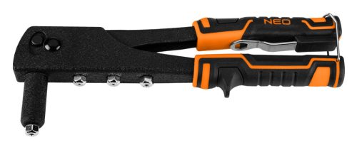 NEO TOOLS Popszegecshúzó, acél és alumínium szegecsekhez, 60db szegecs, 2,4/3,2/4,0/4,8  18-101-1
