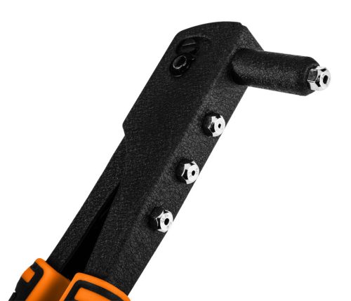 NEO TOOLS Popszegecshúzó, acél és alumínium szegecsekhez, 60db szegecs, 2,4/3,2/4,0/4,8  18-101-1