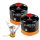 NEO TOOLS Kemping gázégő+ 2db gázpalack 20-060