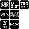 NEO TOOLS PEX csőhajlító rugó 20x760 mm 02-432