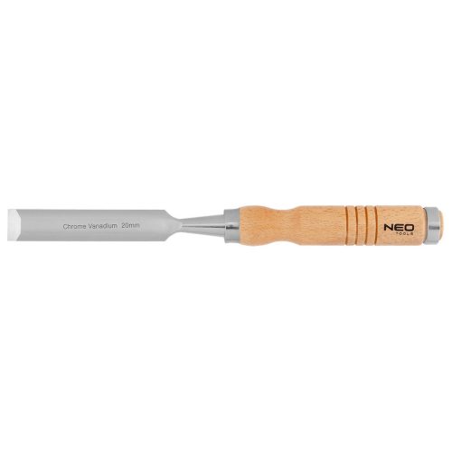 NEO TOOLS Favéső 20mm, CRV, fa nyéllel 37-820