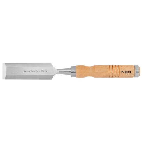 NEO TOOLS Favéső 32mm, CRV, fa nyéllel 37-832