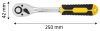 TOPEX Racsnis kulcs, 1/2", 250mm 38D541-1