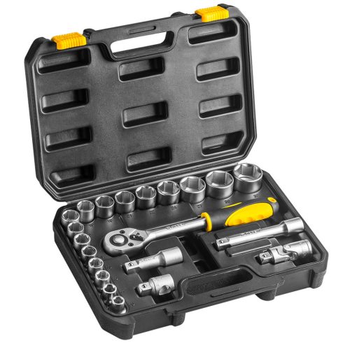 TOPEX Dugókulcskészlet 1/2" 21db 38D642